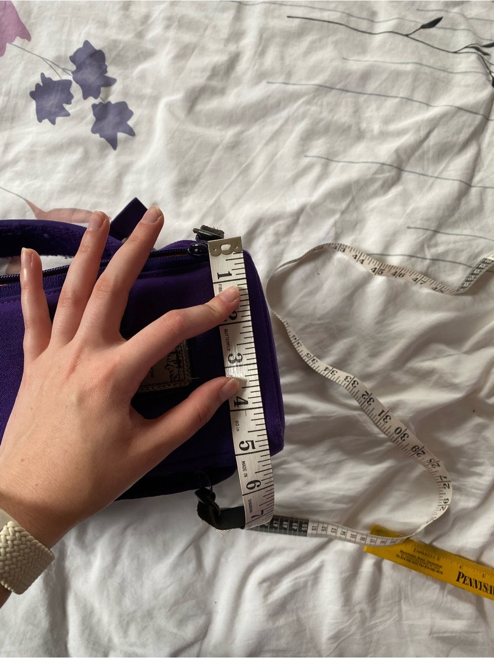 Purple Backpack — Compact Daily Carry - Picture 12 of 13